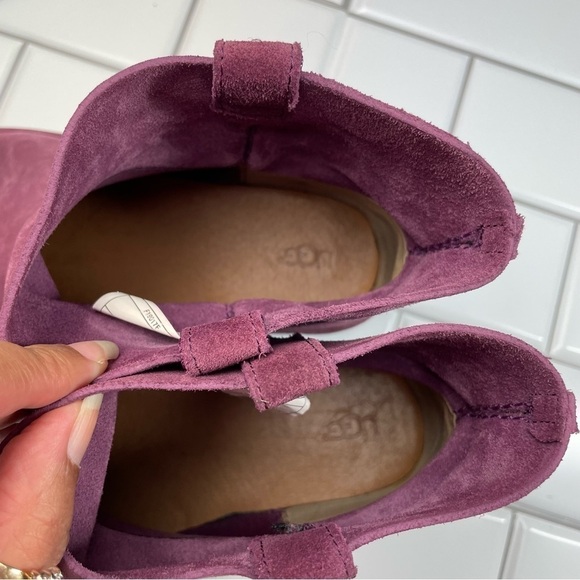 UGG Unlined Classic Mini PURPLE Treadlite BOOTS - Picture 12 of 14
